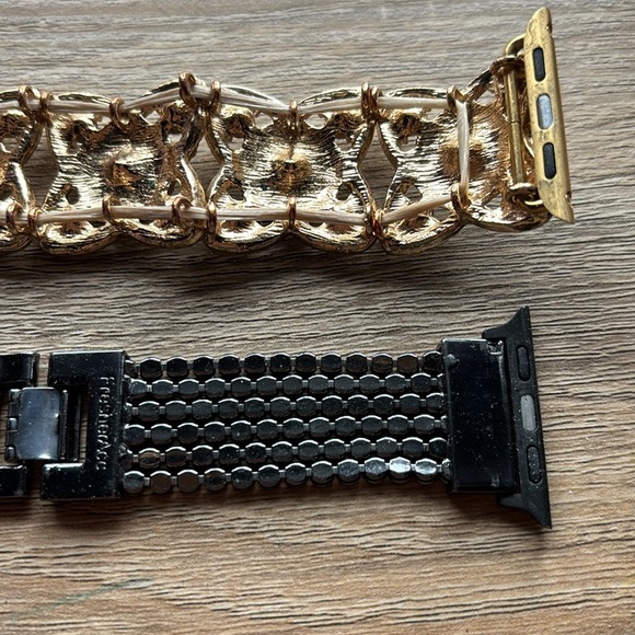 Apple Watch Gold and Silver Rhinestones Band main image 6
